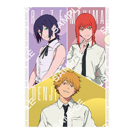 【fg】_chainsaw_man_reze_arc_mini_clear_file_folder_collection