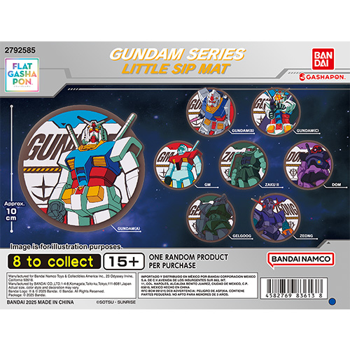 Rare Set 6 Figurine Modèles Robot Gundam Série Partie 6 BANDAI gashapon