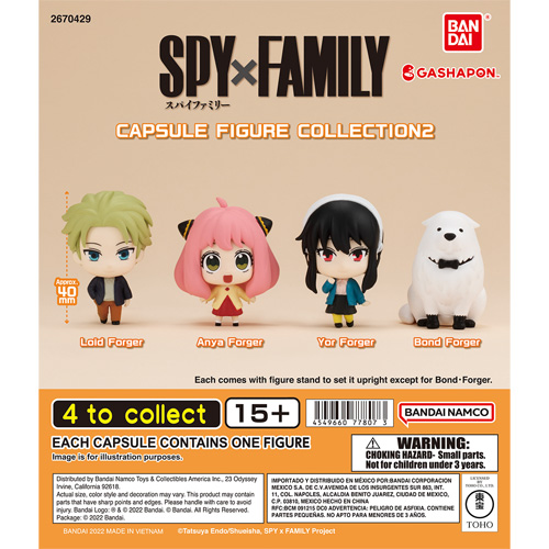 SPY×FAMILY CAPSULE FIGURE COLLECTION 2