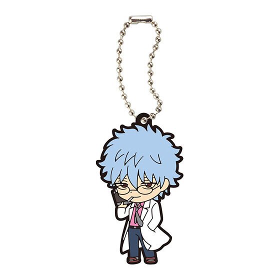 class_3-z_ginpachi-sensei_capsule_rubber_mascot_–everyone_stand_in_the_hallway