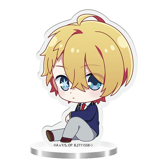 oshinoko_lets_sit_here_acrylic_stand