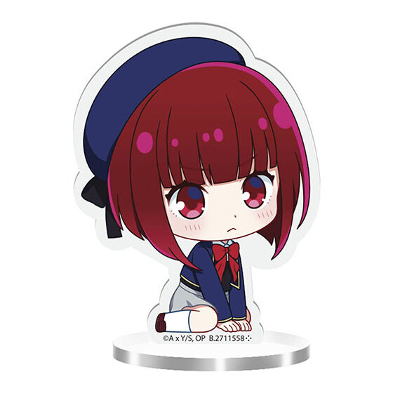 oshinoko_lets_sit_here_acrylic_stand