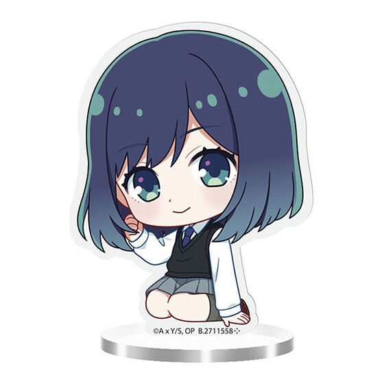 oshinoko_lets_sit_here_acrylic_stand