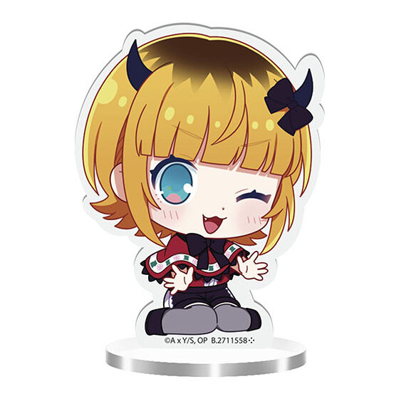 oshinoko_lets_sit_here_acrylic_stand