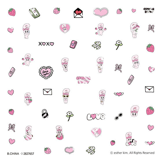 esther_bunny_nail_sticker