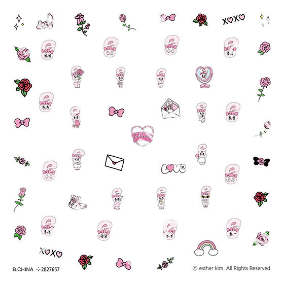 esther_bunny_nail_sticker