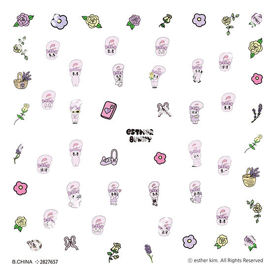 esther_bunny_nail_sticker
