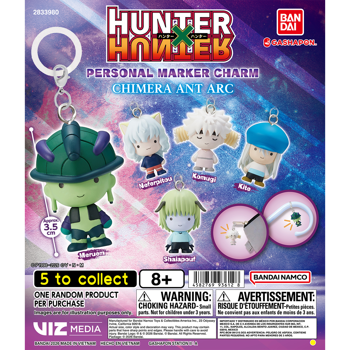 hunter×hunter_personal_marker_charm_chimera_ant_arc