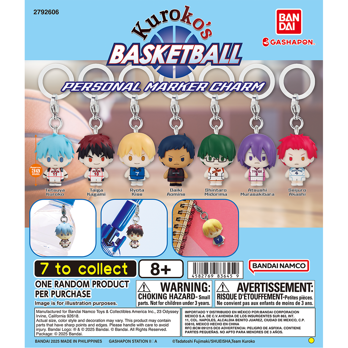 kuroko'ｓ_basketball_personal_marker_charm