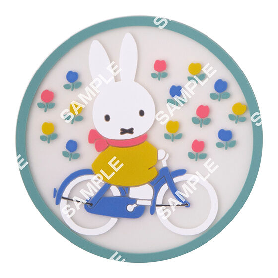 miffy_clear_rubber_coaster