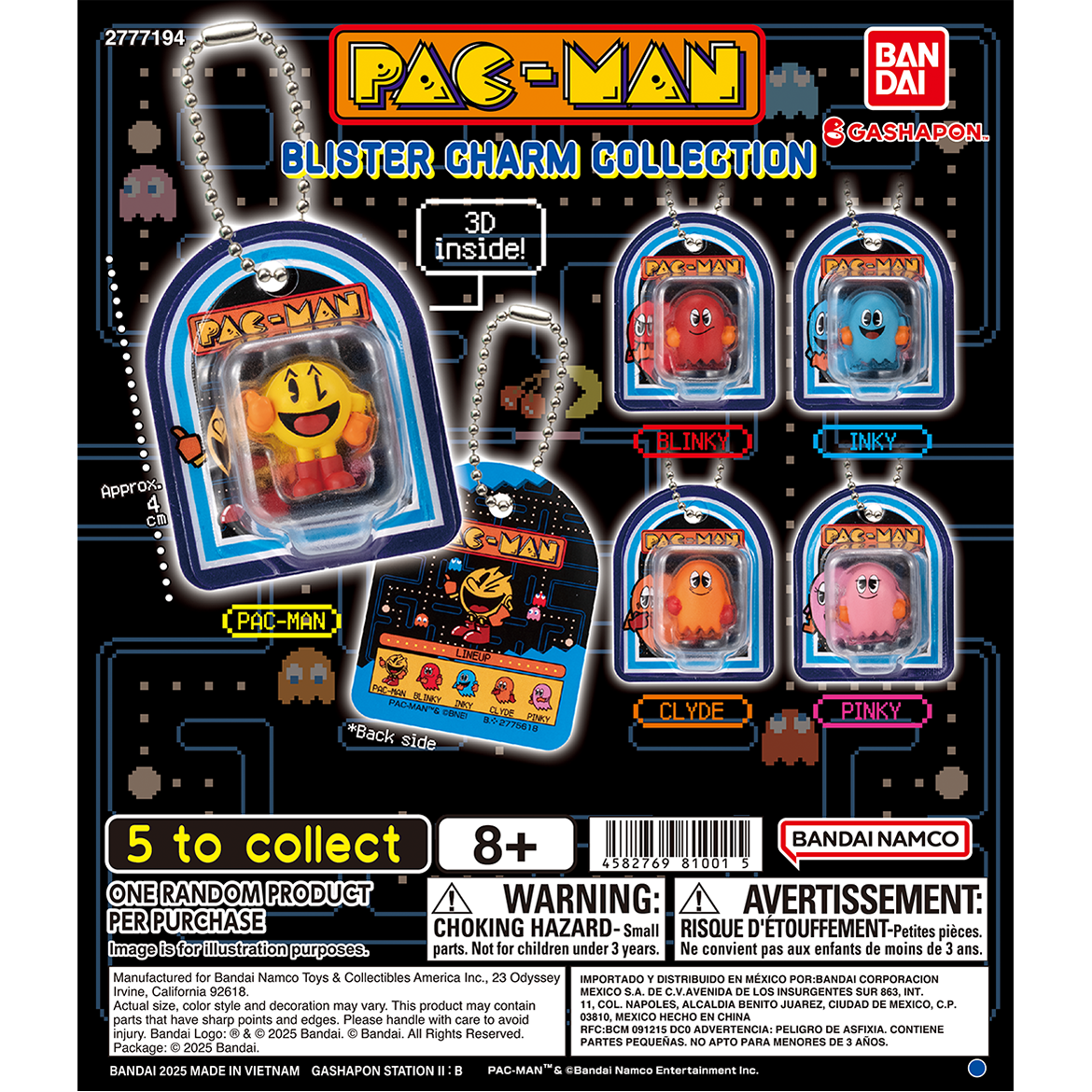 pacman_blister_charm_collection