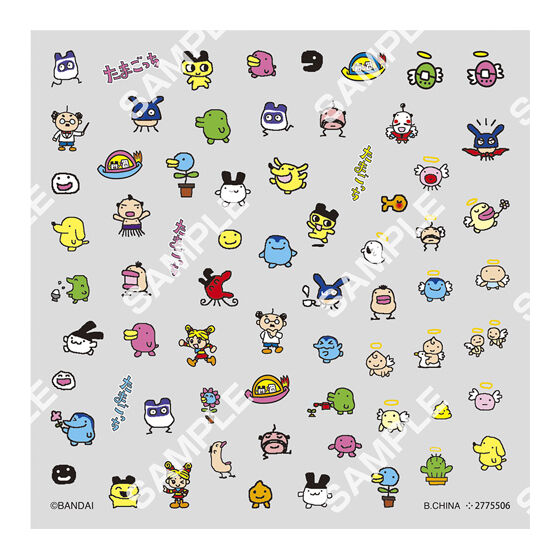 fg_tamagotchi_nail_sticker_collection