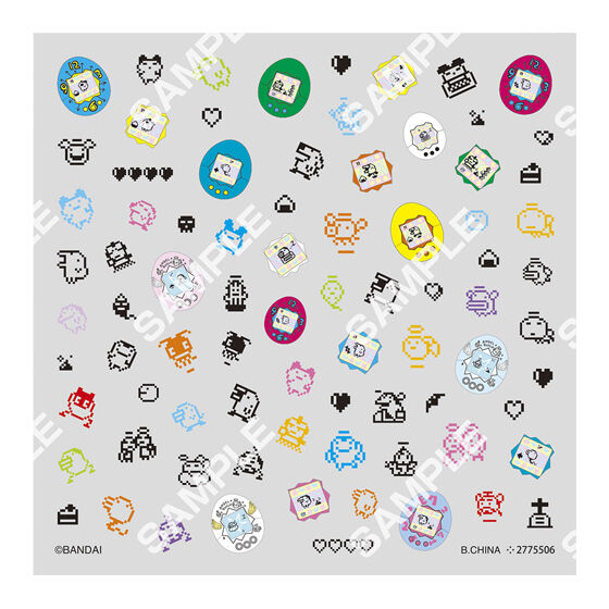 fg_tamagotchi_nail_sticker_collection