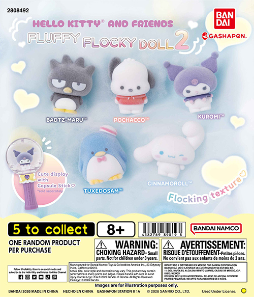 HELLO KITTY AND FRIENDS FLUFFY FLOCKY DOLL 2