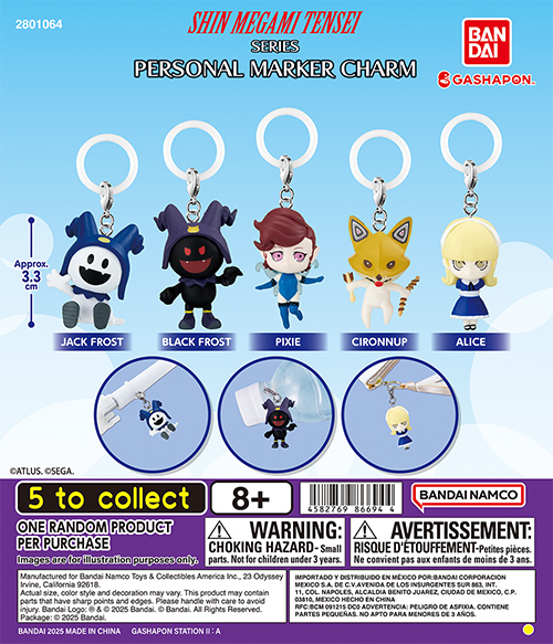 SHIN MEGAMI TENSEI SERIES PERSONAL MARKER CHARM